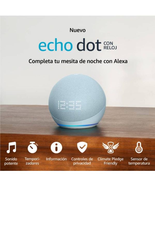 Probamos el Echo Dot con reloj de , la nueva generación de