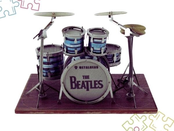 Batería The Beatles - Armable 3D