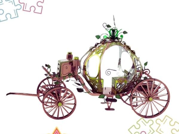 Carroza de princesa - Armable 3D