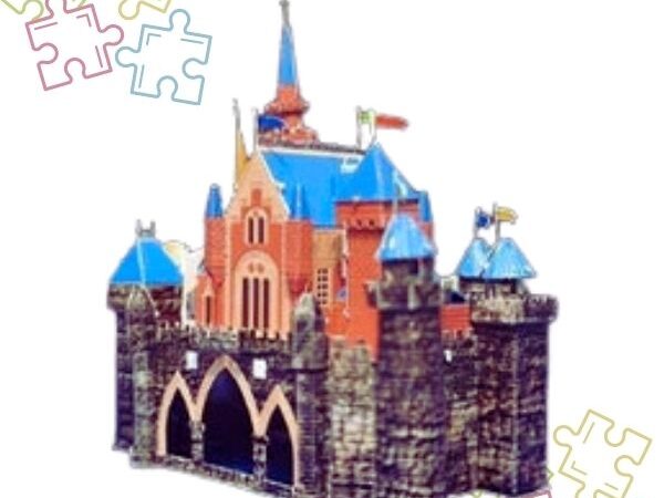 Castillo Bella Durmiente - Armable 3D