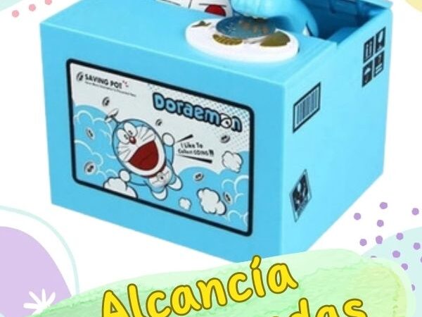 Alcancía comemonedas Doreamon