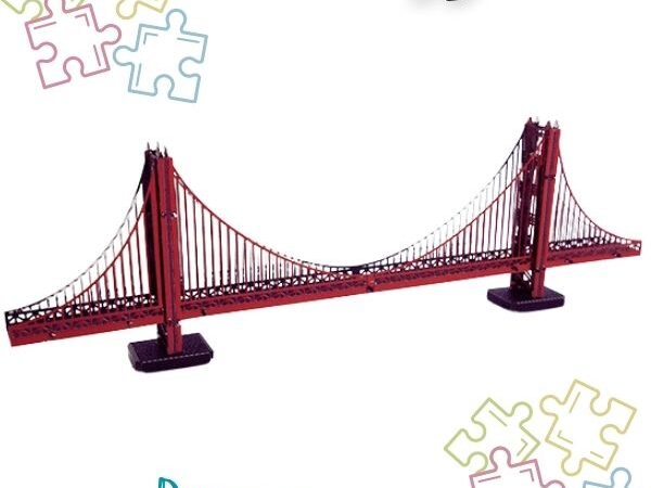 Puente Golden Gate - Armable 3D