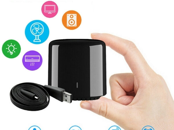Control universal inalámbrico Broadlink RM4C Mini - compatible con Alexa y Google Home