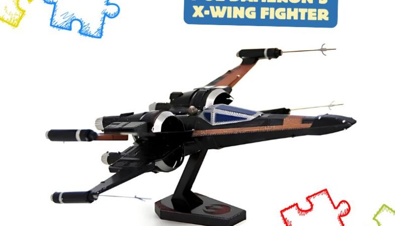 Poe Dameron's X-Wings Fighter - Armable 3D