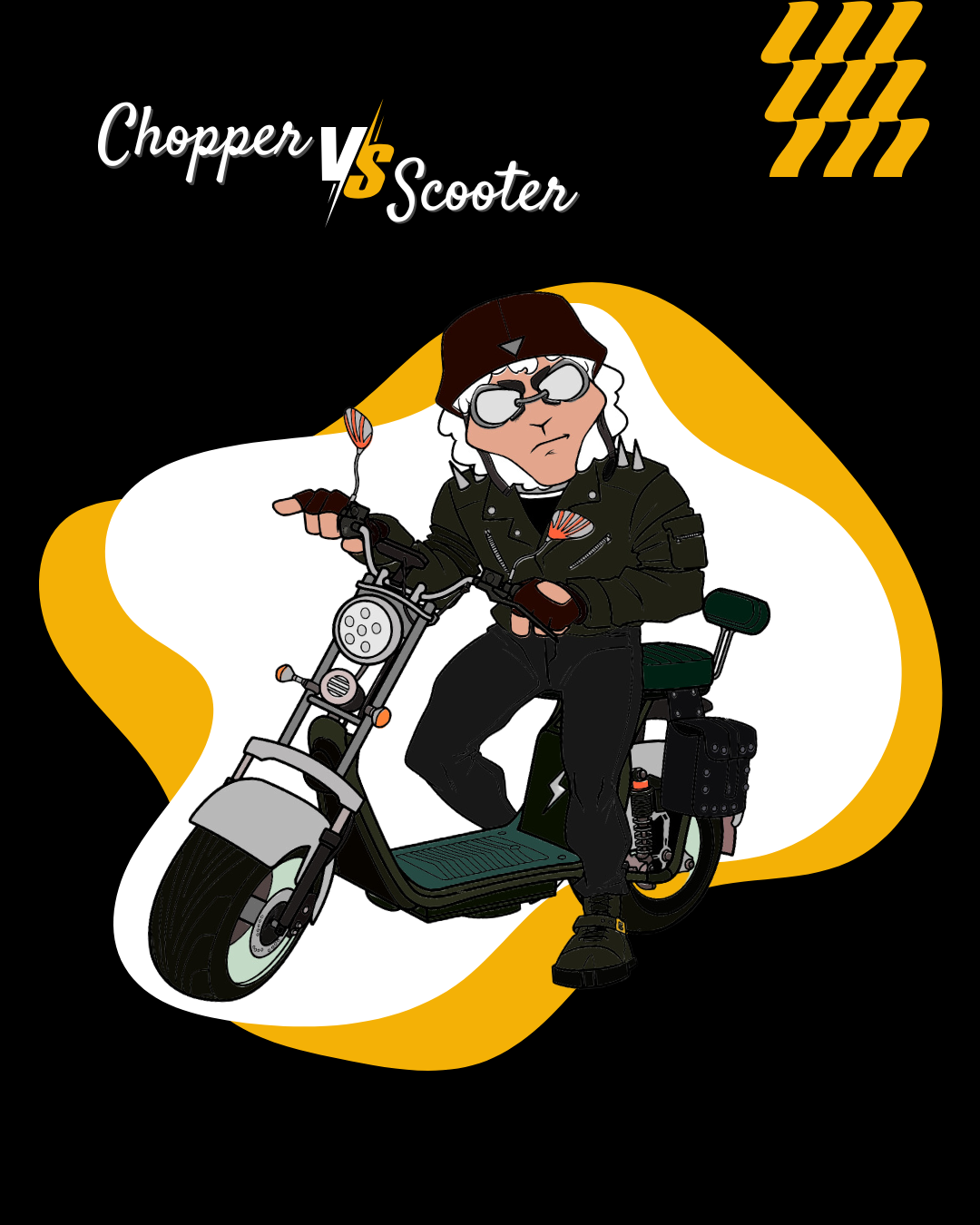 Chopper vs Scooter
